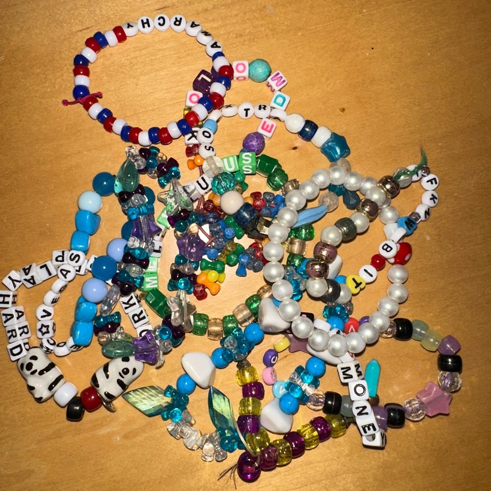 Kandi Beaded Bracelets (RAVE/FESTIVAL FASHION)